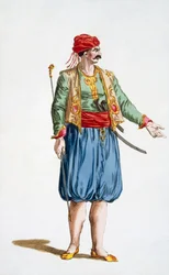 Un soldat de la flotte turque, 1780